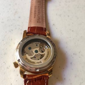 Stührling Accessories - Stührling Automatic Skeletonized Watch Stührling Accessories - Stührling Automatic Skeletonized Watch